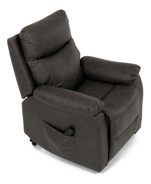 Polohovací křeslo Turbia (hnědá)