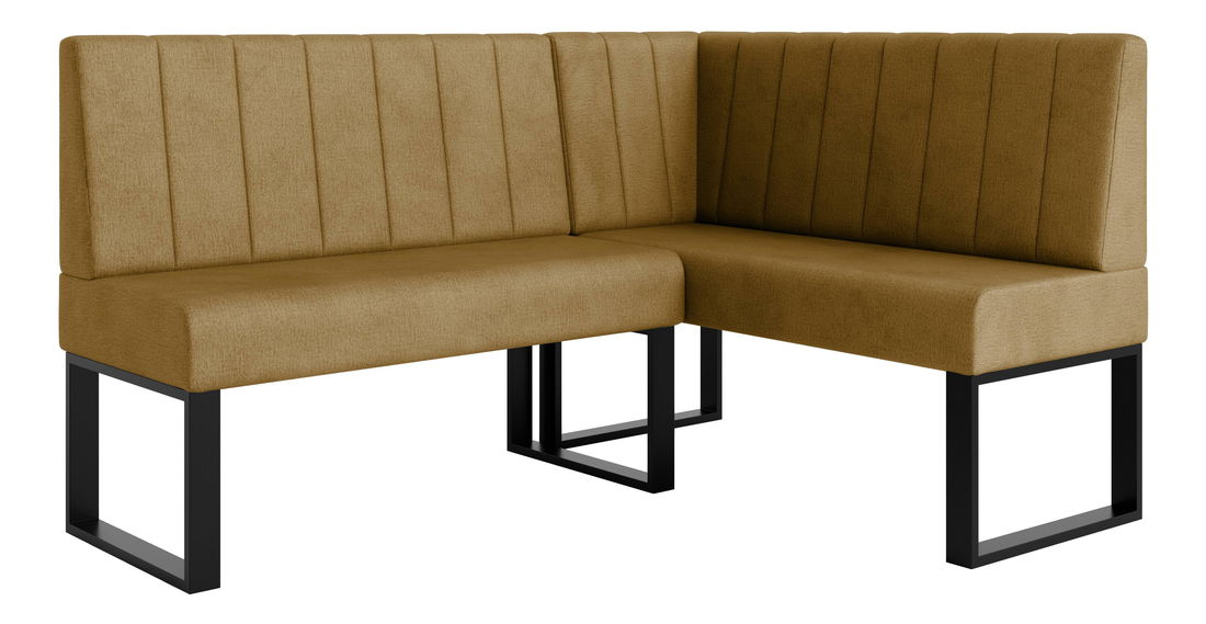 Rohová lavice Mondeo 130x170 (hořčičná) (P)