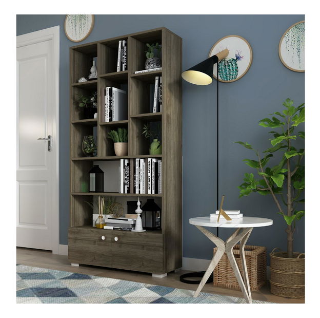 Regál Vabudu (ořech)