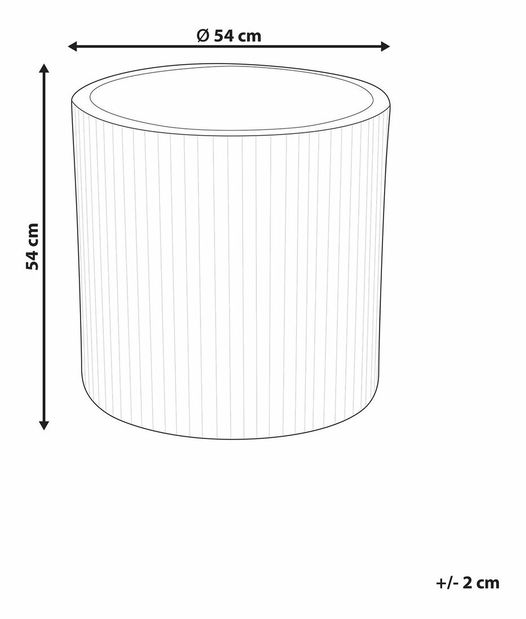 Květináč Oreo (bílá)