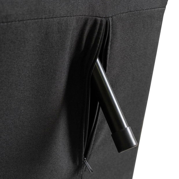 Rozkládací křeslo Motecacleta 1 (černá)