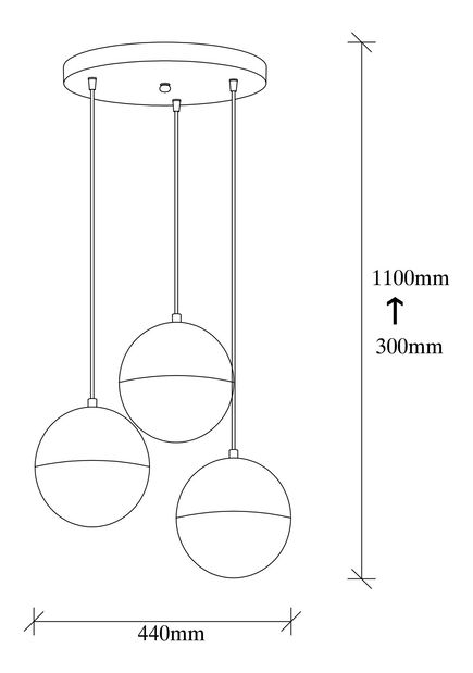 Stropní svítidlo Basty 6156