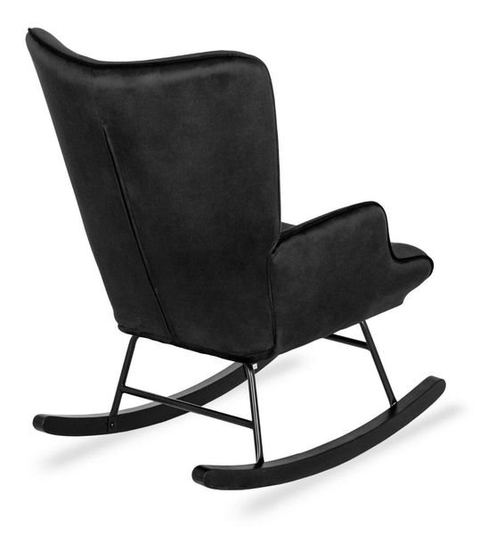 Houpací křeslo Especula (černá)