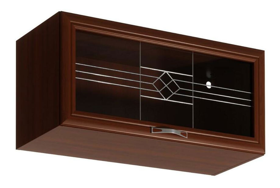 Horní kuchyňská skříňka G80KS Sillina (ořech milano)