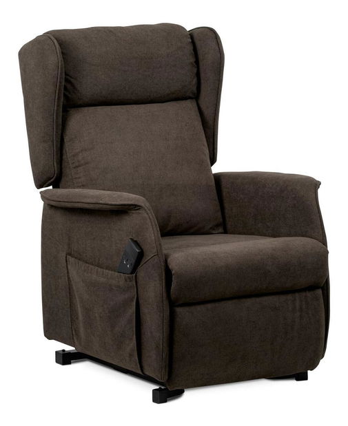 Polohovací křeslo Toman (hnědá)