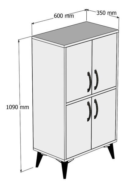 Skříňka Mamala 1 (borovice atlantická)