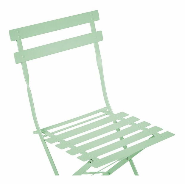 Set zahradního nábytku FLORI (zelená) (pro 2 osoby)