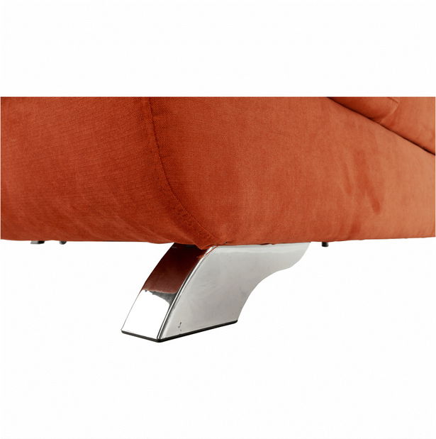 Rohová sedačka Lyng (oranžová) (L)