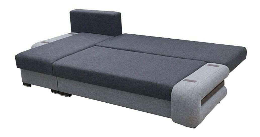 Rohová sedacia súprava Gronir (hnědá + béžová) (L)