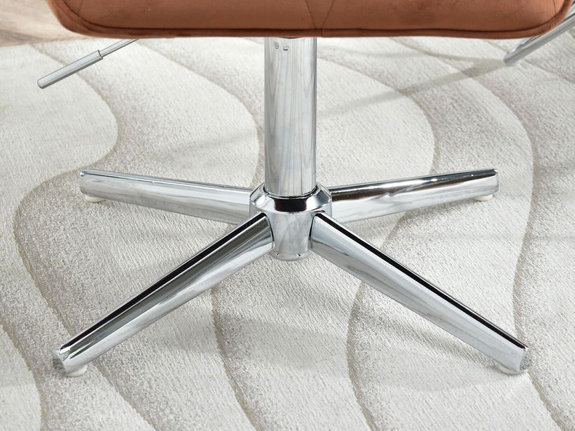 Křeslo Velma S (měděná + chromová)