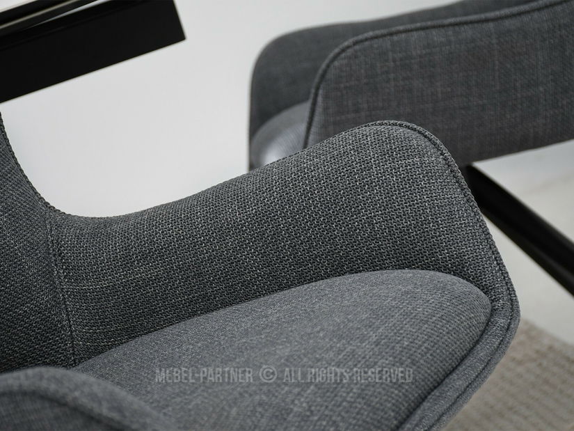 Židle Marge (šedá + černá)