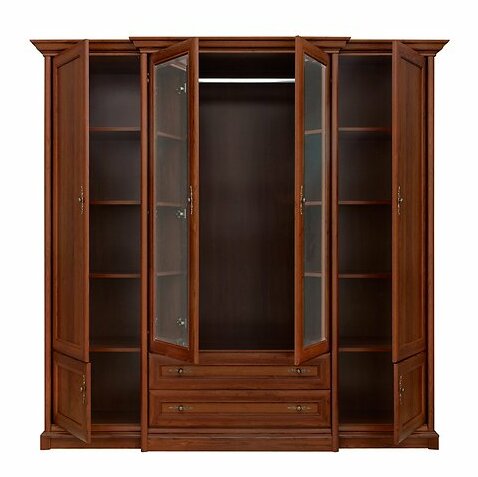 Šatní skříň BRW KENT ESZF 4D2S (Kaštan)