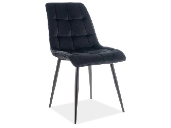Jídelní židle Charlie (černá + černá)