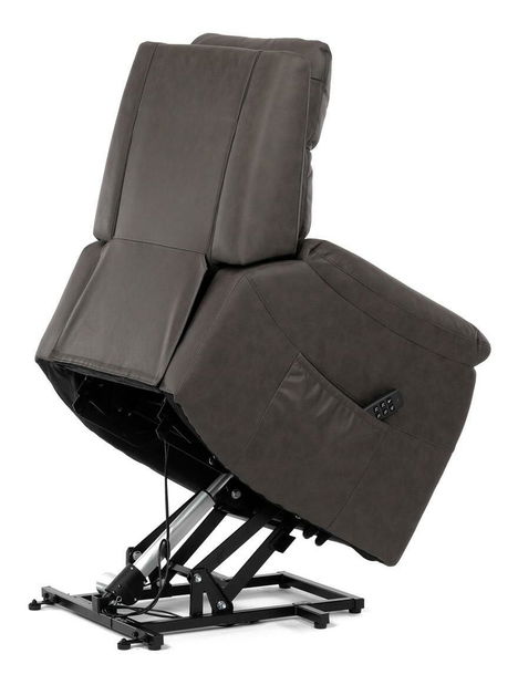 Polohovací křeslo Turbia (hnědá)