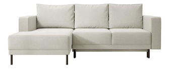 Rohová sedací souprava Rodriguez mini (L) (béžová + černá)