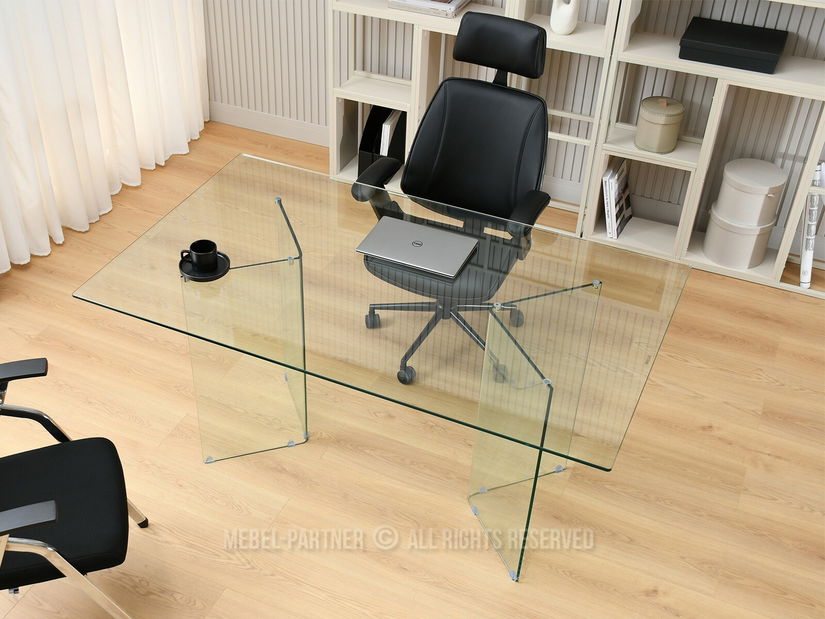 Jídelní stůl Fernandez (čiré sklo)