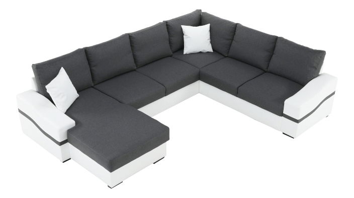 Rohová sedací souprava U Orleton L+2R+A+2 (L)