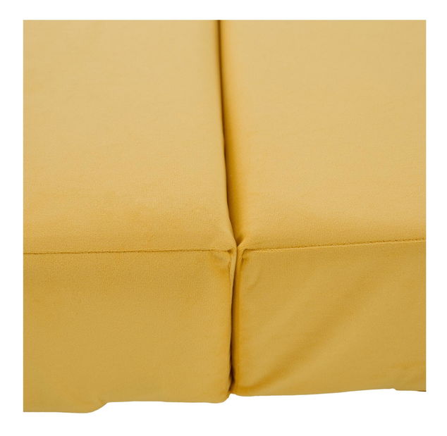 Rozkládací křeslo Viajado (žlutá)