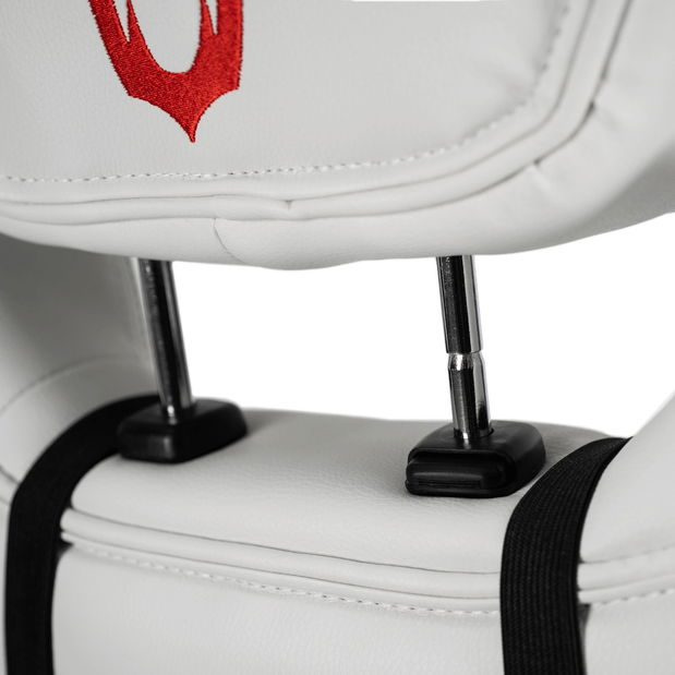 Herní křeslo Nutrida (bílá)