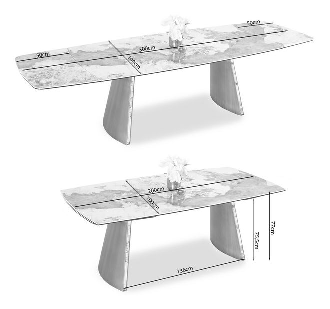 Jídelní stůl Ganamos (černá)