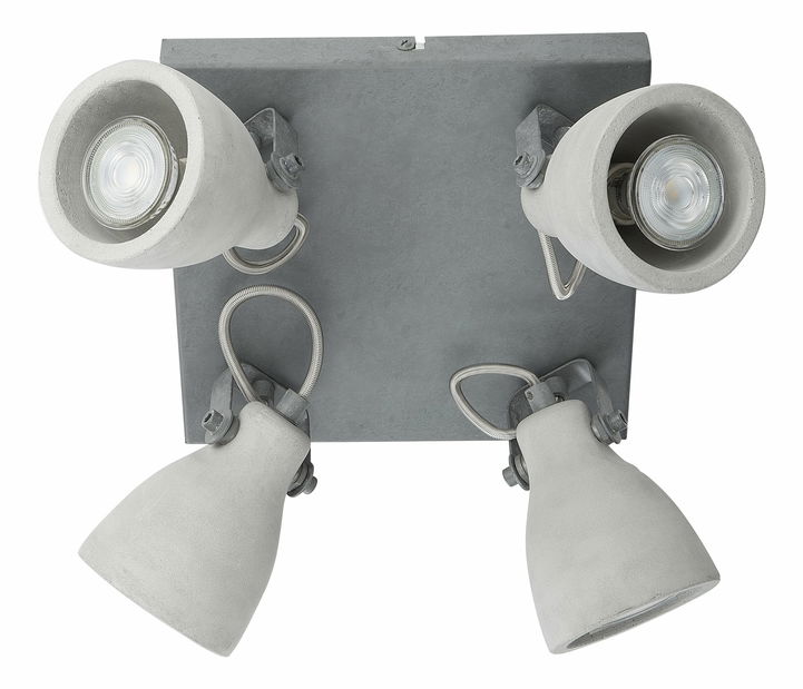 Závěsná lampa Mareno IV (světle šedá)