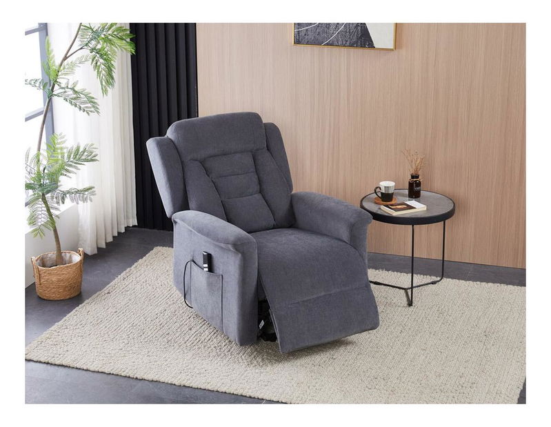 Polohovací křeslo Tonta (šedá)