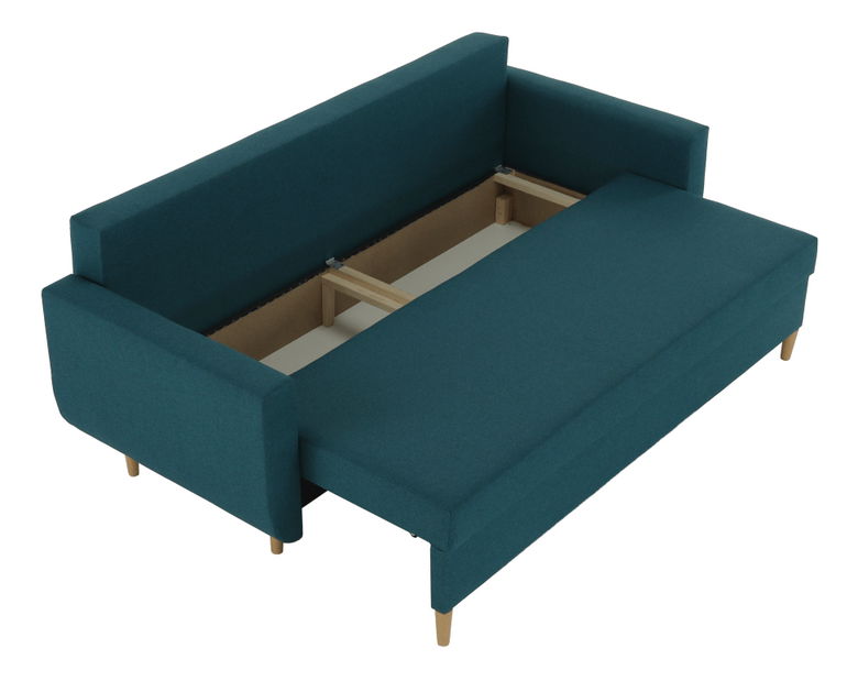 Rozkládací pohovka Dollar (petrolejová)