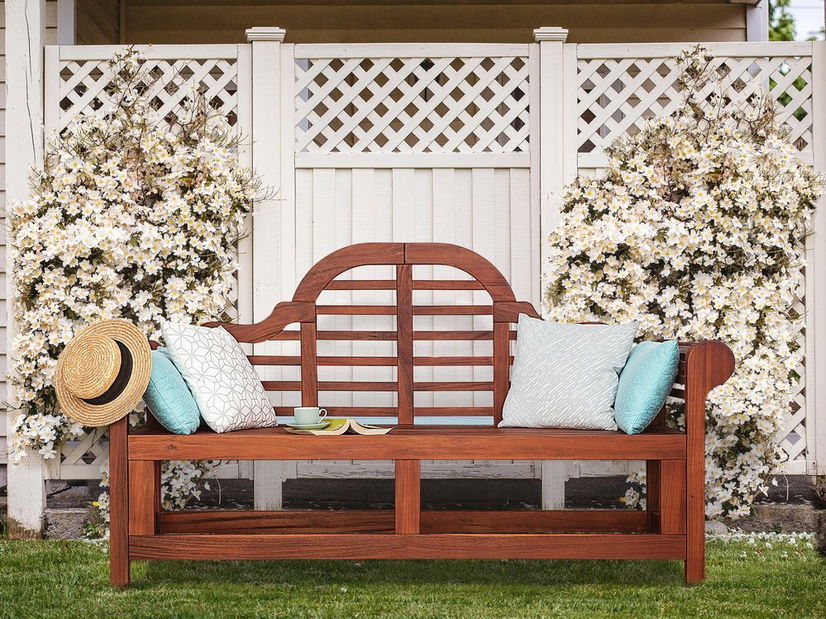 Zahradní lavička Tratoria/Maribor (tmavé dřevo)