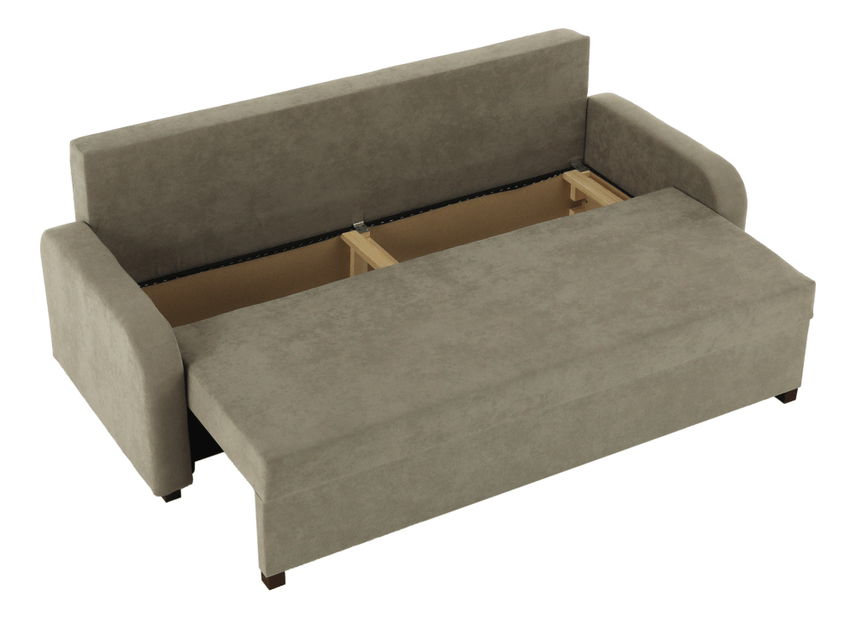 Rozkládací pohovka Porta (šedohnědá)