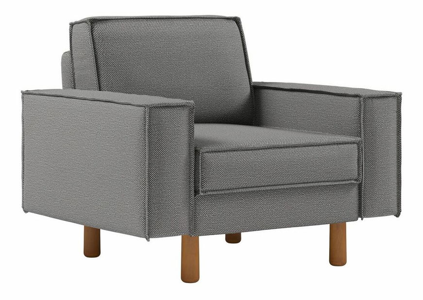 Křeslo Spary L (mořská + ořech)