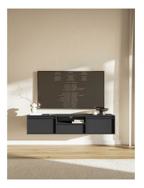 TV skříňka/stolek Evane E4 (černá)