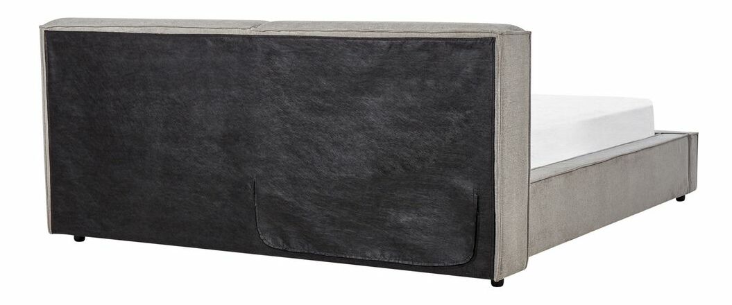 Manželská postel 160 cm Linza (šedá)