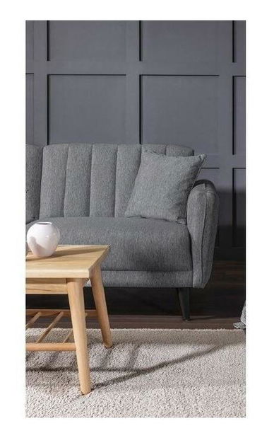 Sedací souprava Aquamarine (tmavě šedá)