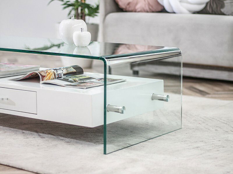 Konferenční stolek Opaly (transparentní)