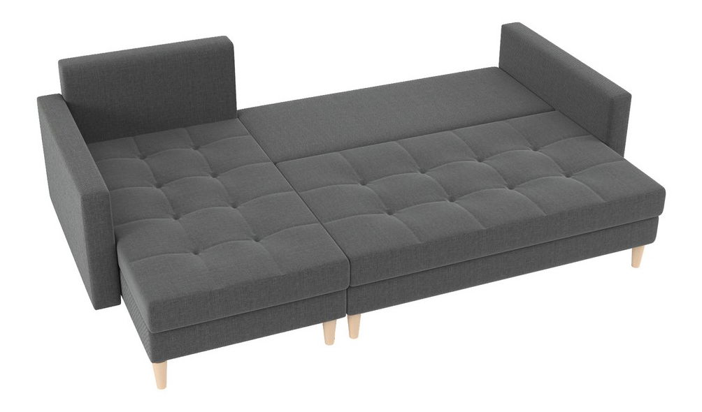 Rohová sedací souprava Divas (L) (tyrkysová)