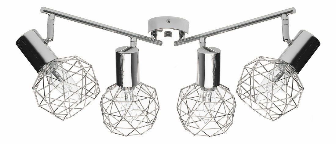 Závěsná lampa Caldas (stříbrná)