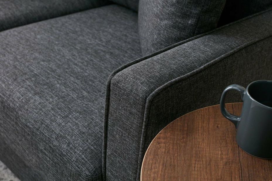 Pohovka trojsedačka Evelyn (antracit)