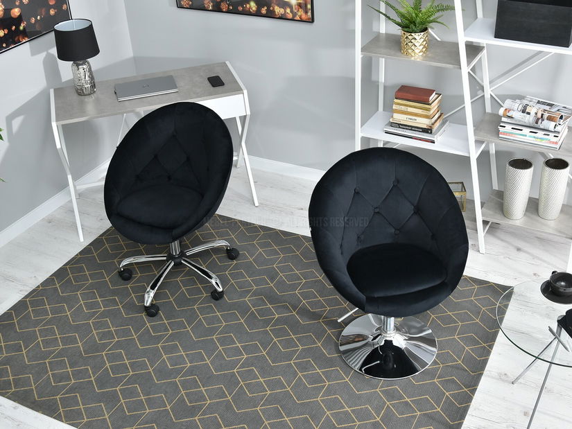 Křeslo Lush 3 (černá)