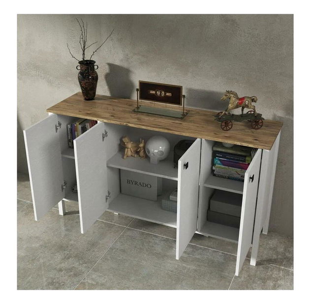 Skříňka Franc 53 (bílé dřevo)