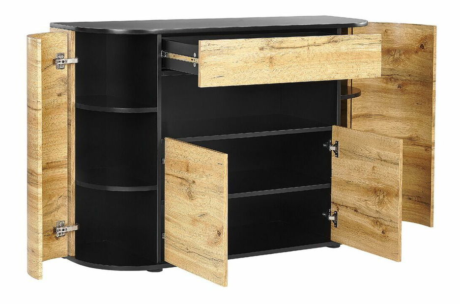 Komoda Jerza (světlé dřevo) *výprodej