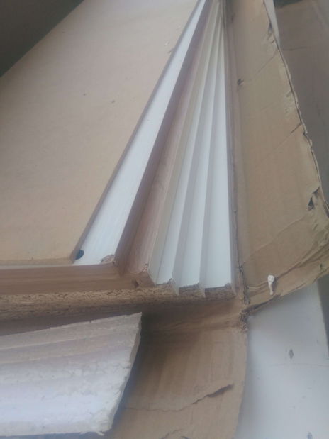 Horní kuchyňská skříňka Arryn 60 G-90 1F (dub artisan + lesk krémový) *bazar