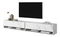 TV skříňka/stolek Myrtha 200 (bílý mramor)