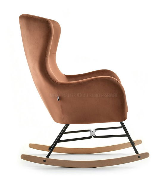 Křeslo Nese (měděná + buk černý)