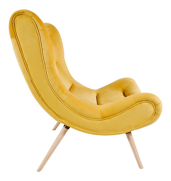 Křeslo Kam (žlutá)