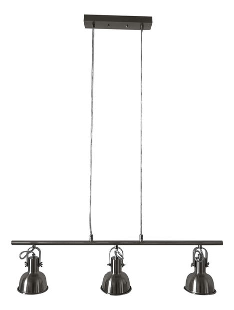 Závěsná lampa Avril 4 (matný nikl)