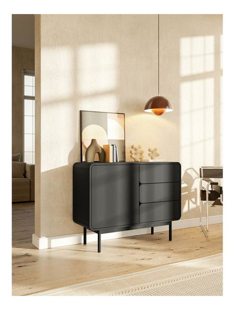 Komoda Orro O3 (černá)