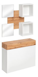 Předsíň Elaine 20 WTW EY5 (bílá + dub wotan)