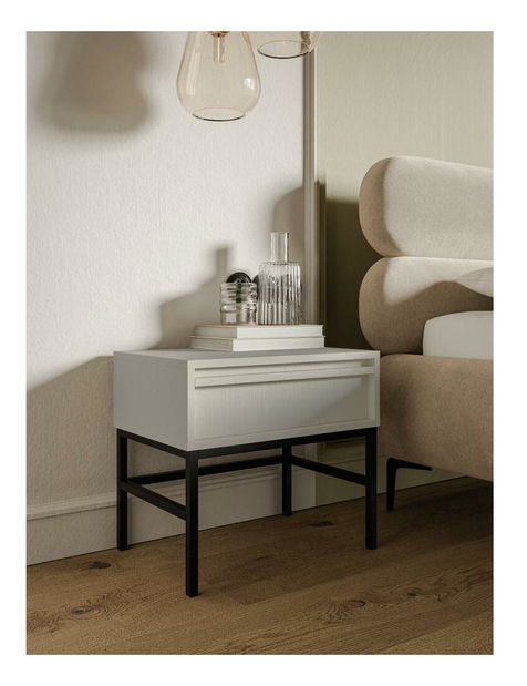 Noční stolek Evane E8 (béžová)