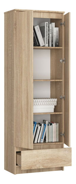 Regál Renzo (dub sonoma) *výprodej