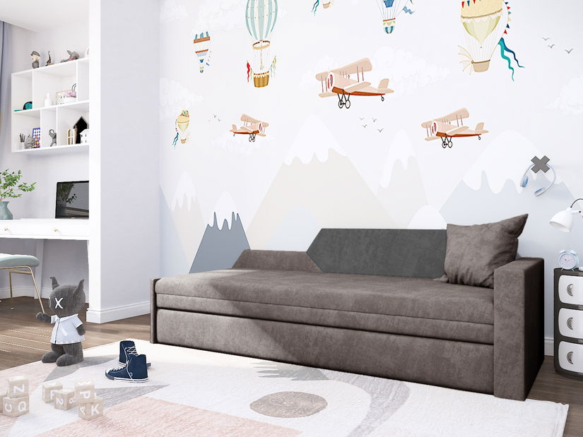 Lenoška Weranna (hnědá + šedá) (P)